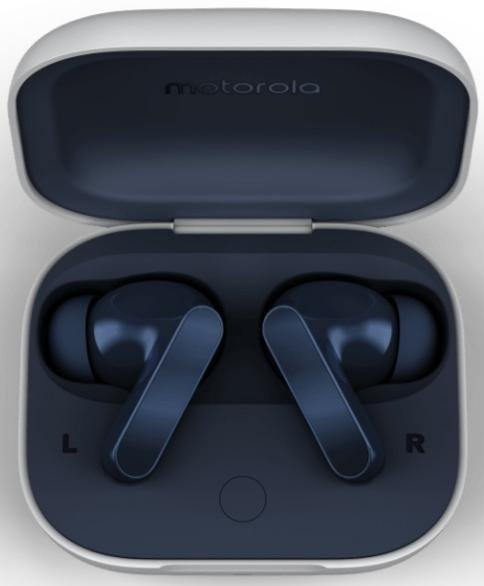 Навушники Motorola Moto Buds Starlight Blue (PG38C05748)