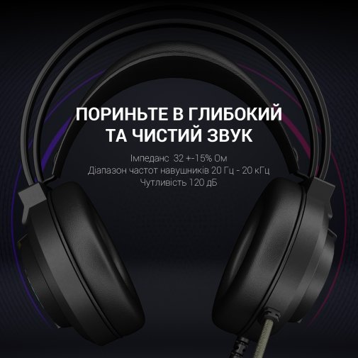 Гарнітура GamePro HS565 Black