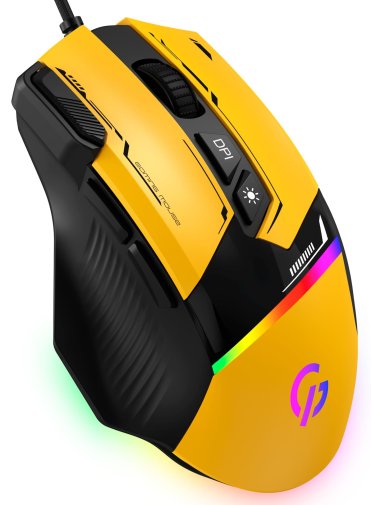 Миша GamePro GM300Y Yellow/Black