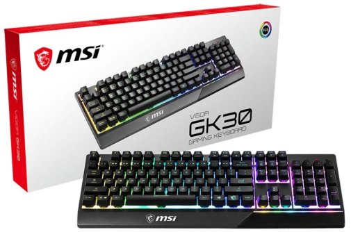 Клавіатура MSI Vigor GK30 Black (VIGOR GK30 UA)