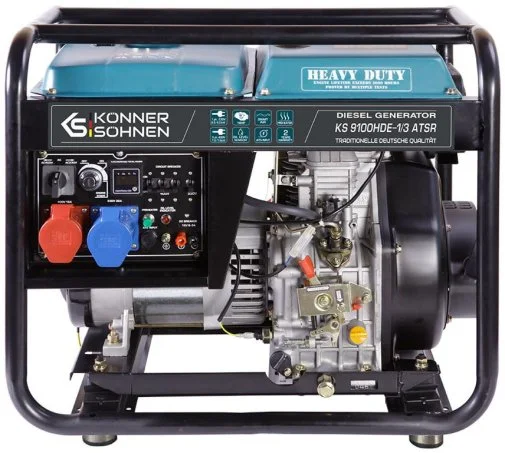 Фото: Генератор Könner & Söhnen KS 9100HDE-1/3 ATSR (KS9100HDE-1/3ATSR) № 8 | KTC