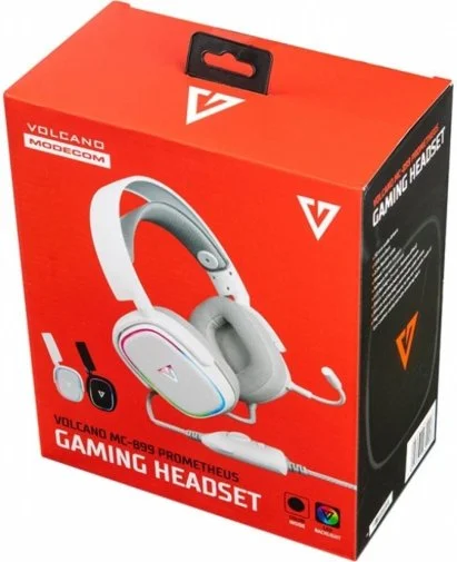 Фото: Гарнітура ModeCom Volcano RGB Prometheus 7.1 White (S-MC-899-PROMETHEUS-200) № 14 | KTC