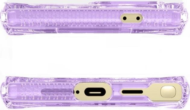 iTSkins for Samsung S25 Ultra - HYBRID R VAPOR with MagSafe Light Purple