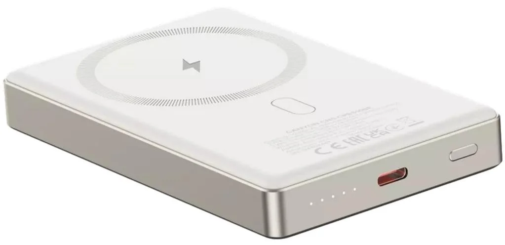 Фото: Батарея універсальна Canyon OnPower 510 Slim Magsafe 10000mAh 20W Beige (CNS-CPB510BE) № 12 | KTC