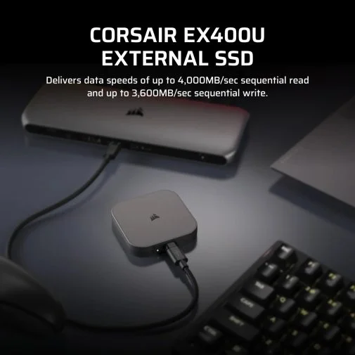 Фото: Зовнішній SSD-накопичувач Corsair EX400U 1TB (CSSD-EX400U1TB) № 12 | KTC