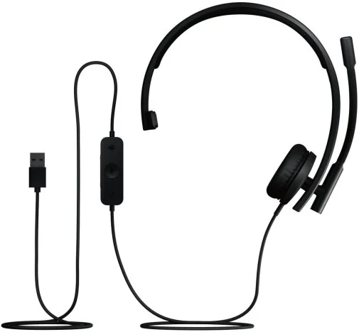 Фото: Гарнітура Logitech H570e Mono USB-A Teams version Black (981-001426) № 19 | KTC