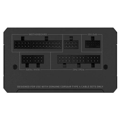 Фото: Блок живлення Corsair 1000W RM1000e 2025 (CP-9020297-EU) № 6 | KTC