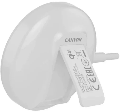Фото: Бездротовий зарядний пристрій Canyon WS-105 15W White (CNS-WCS105W) № 11 | KTC