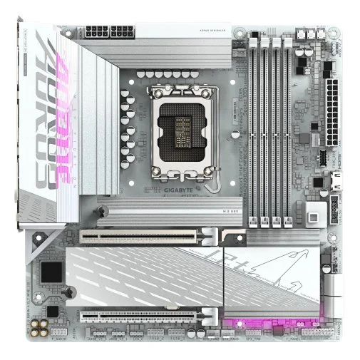 Фото: Материнська плата Gigabyte B860M AORUS ELITE WIFI6E ICE № 7 | KTC