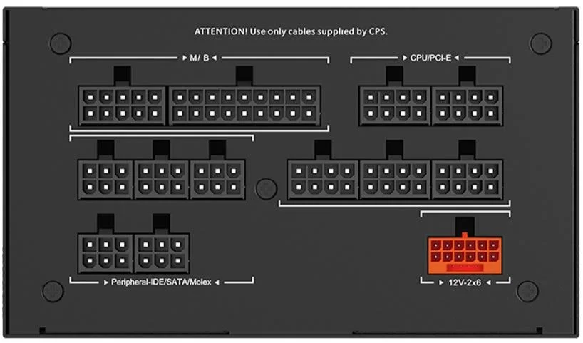 Фото: Блок живлення PCCooler 1200W YS1200 (P5-YS1200-G1FFBK1-EU) № 9 | KTC