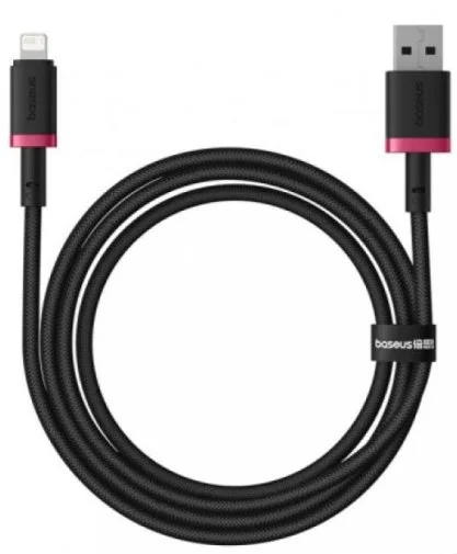 Фото: Кабель Baseus Dura Series 2.4A AM / Lightning 1m Black/red (P10377801U01-01) № 12 | KTC