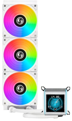 Система рідинного охолодження Lian-Li Galahad II LCD 360 White (G89.GA2ALCD36W.00)