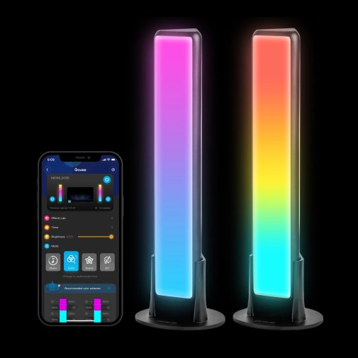 Набір адаптивного підсвічування Govee H6056 Flow Plus Light Bars RGBICWW Wi-Fi/BT (H60563D1)