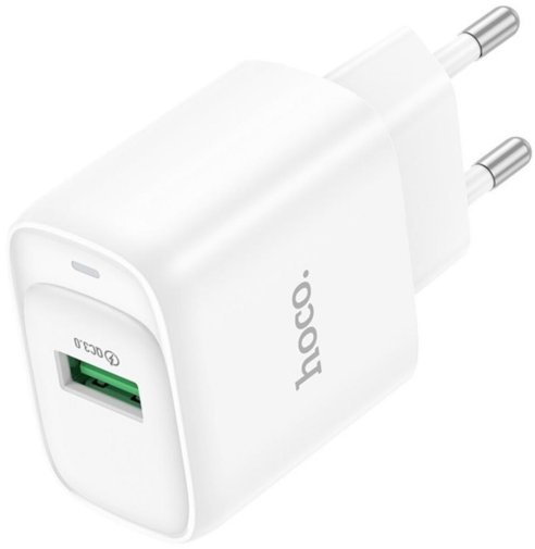 Зарядний пристрій Hoco C140A Smart 18W White (6942007627795)