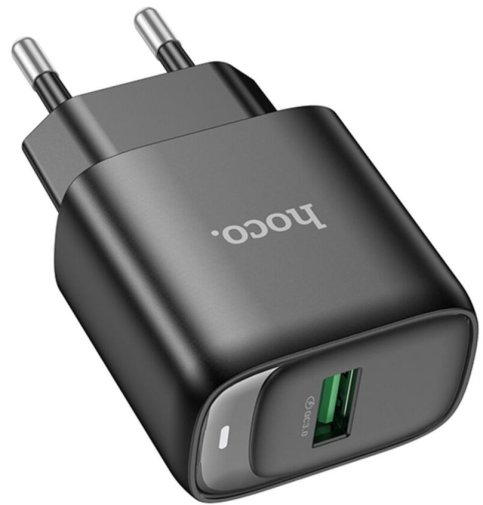 Зарядний пристрій Hoco C140A Smart 18W Black (6942007627788)