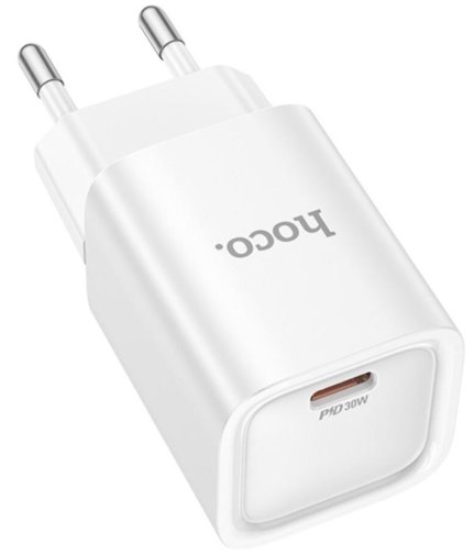 Зарядний пристрій Hoco C148A Charm 30W White (6942007630306)