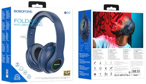 Гарнітура BOROFONE BO17 Dark Blue (BO17DU)