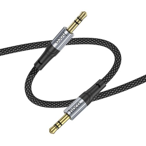 Кабель Hoco UPA26 Jack 3.5mm / Jack 3.5mm 1m Black (6942007608800)
