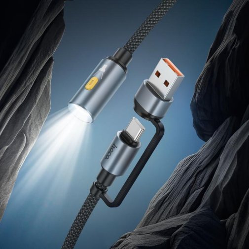  Ліхтар ручний Hoco UA38C Black (6942007647755)