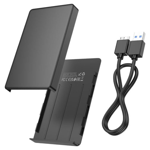 Кишеня зовнішня Hoco HB46 SSD/HDD USB3.0 Black (6942007628266)