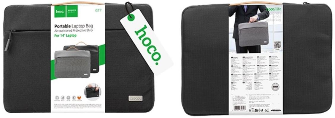 Сумка для ноутбука Hoco GT7 Extraordinary Series Mysterious Black (6942007648417)