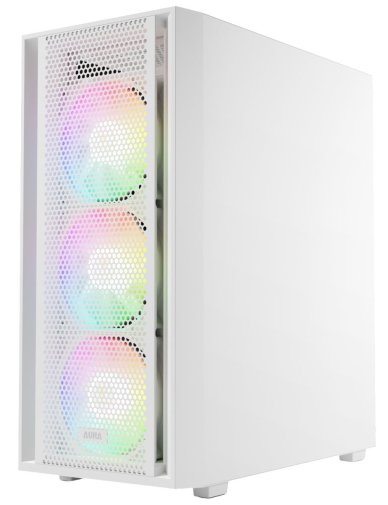 Корпус Gamdias Aura GC2 Elite WH ARGB White with window (4711514500622)
