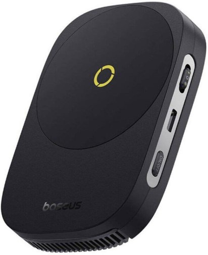 Baseus MagPro II Series Ultra-Thin Magnetic Phone Cooler (with Wireless Charger), Cosmic Black