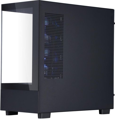 Корпус 1stPlayer Mi5-BK-2FC7R-1FC7 Black with window