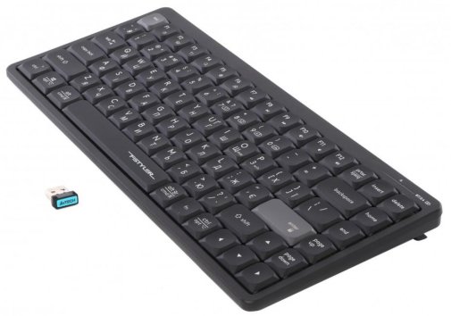 Клавіатура компактна A4tech Fstyler FBX53C BT/WL Black (FBX53C Black)