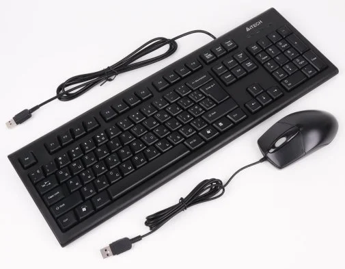 Фото: Комплект клавіатура+миша A4tech KRS-8572 Black № 5 | KTC