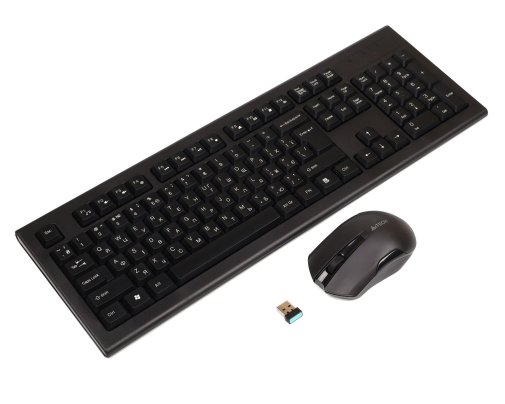 Комплект клавіатура+мишка A4tech 3000N Black