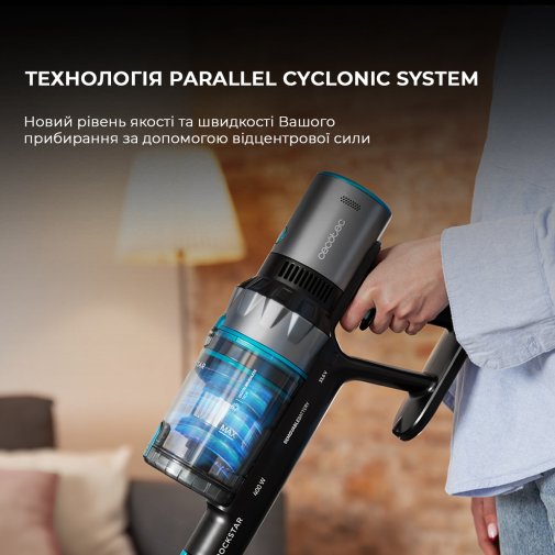 Ручний бездротовий пилосос CECOTEC Conga Rockstar 2500 Thunder Flex Animal (CCTC-08427)