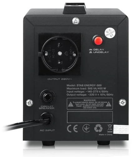 Фото: Стабілізатор Real-EL Stab Energy-500 (EL122400011) № 13 | KTC