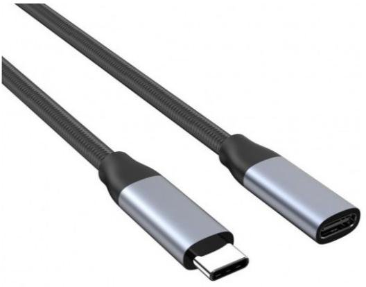 Кабель Choetech 100W CM / CF 2m Black (XCC-1039-CA-GY)