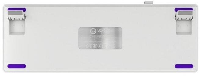 Клавіатура Lorgar KBP70MW Toxic Purple ENG WL/RT/USB White (LRG-KBP70MW-WH-US)