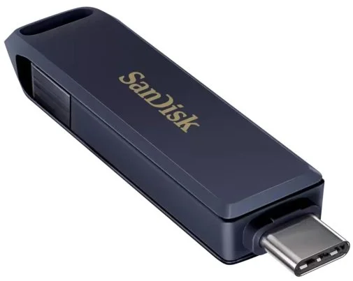 Фото: Флешка USB SanDisk Phone Drive for iPhone 128GB Blue (SDIXD0N-128G-GN6NE) № 6 | KTC