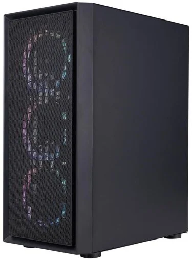 Фото: Корпус 1stPlayer Go6-BK-4FS7 Black with window № 11 | KTC