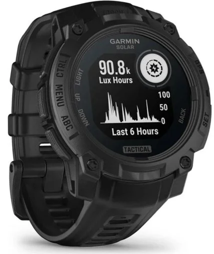 Фото: Смарт годинник Garmin Instinct 3 Tactical Solar 45mm Black (010-02934-50) № 15 | KTC