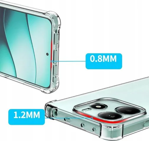 Фото: Чохол BeCover for Xiaomi Redmi Note 14 4G - Anti-Shock Clear (713035) № 8 | KTC