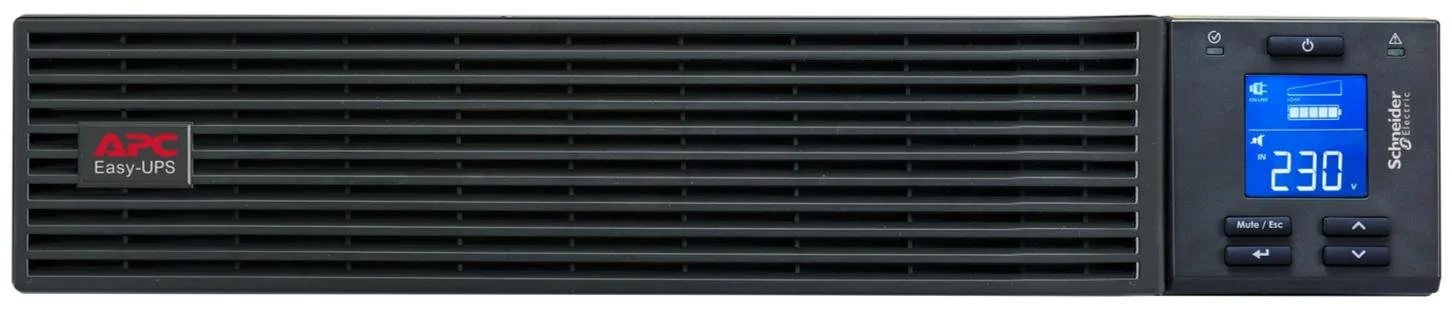 Фото: ДБЖ APC Easy UPS On-Line 3000VA 2700W RM 2U (SRV3KRIRK-E) № 6 | KTC