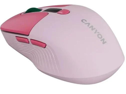 Фото: Миша Canyon MW-26 LCD Silent Dual Mode Wireless Pink (CNS-CMSW26P) № 20 | KTC