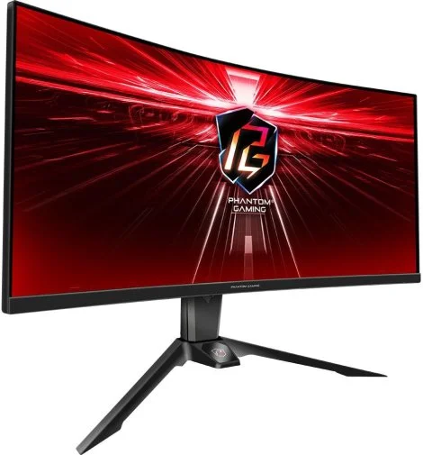 Фото: Монітор AsRock Phantom Gaming PG34WQ15R2B - 34" VA / 3440x1440 / 165 Гц / AMD FreeSync Premium / HAS № 9 | KTC