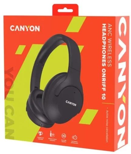 Фото: Навушники Canyon OnRiff 10 Black (CNS-CBTHS10BK) № 12 | KTC