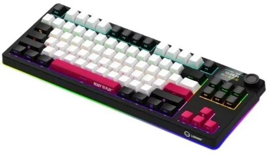 Фото: Клавіатура Lorgar KBP70TKLW Toxic Purple ENG WL/RT/USB Black/Red (LRG-KBP70TKLW-BK-US) № 12 | KTC