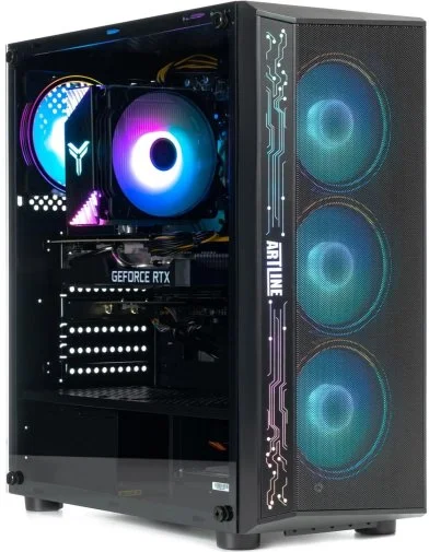 Фото: Персональний комп'ютер ARTLINE Gaming X37 (X37v64) - Intel Core i5 i5-12400F / 16 ГБ DDR4 / PCI-E SSD 1 ТБ / Nvidia / GeForce RTX 5060, 8 ГБ / Intel H610 / 600 Вт № 7 | KTC