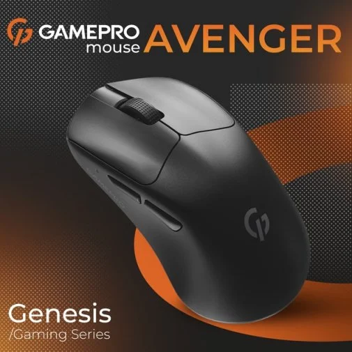 Фото: Миша GamePro Genesis Avenger Black (GM096B) № 21 | KTC