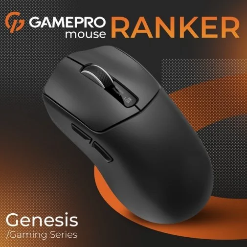 Фото: Миша GamePro Genesis Ranker WL/BT/USB Black (GM012B) № 20 | KTC