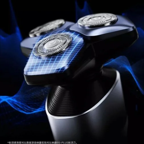Фото: Електробритва ENCHEN Rotary Shaver Knight 1 Black (BK3000G) № 10 | KTC