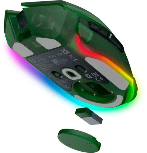 Фото: Миша Razer Basilisk V3 Pro 35K Phantom Green (RZ01-05240300-R3G1) № 10 | KTC