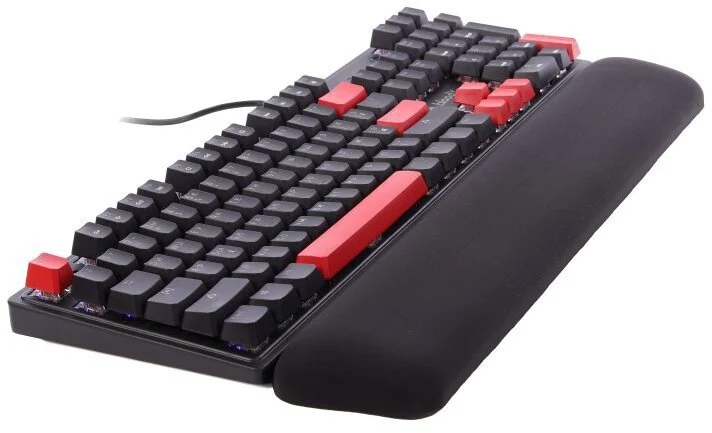 Фото: Клавіатура Bloody BLMS Red Switch USB Fire Black (S525N Fire Black) № 10 | KTC